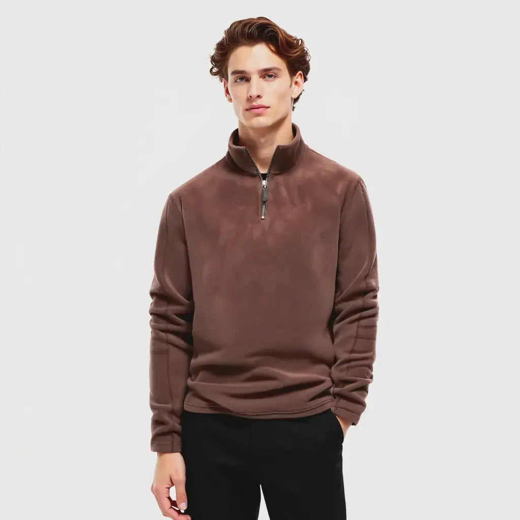 Casaco Masculino Moletom Gola Alta Penumbra