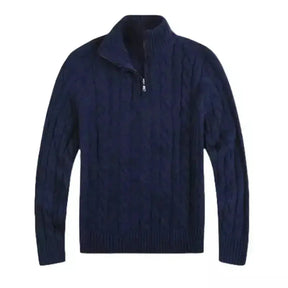 Suéter Masculino de Tricot Gola Alta Classic