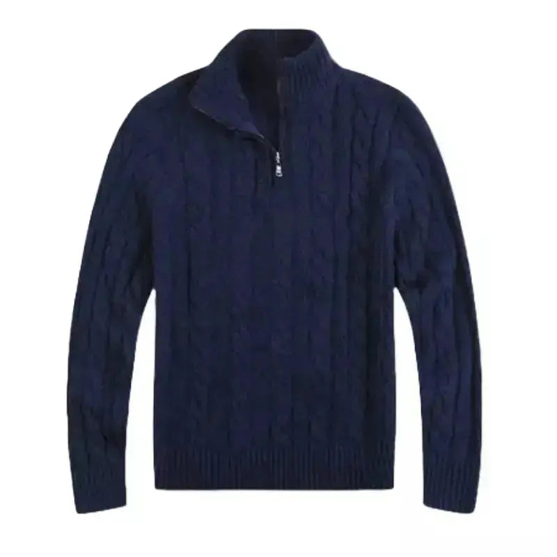 Suéter Masculino de Tricot Gola Alta Classic