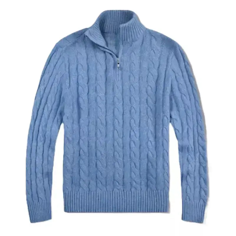 Suéter Masculino de Tricot Gola Alta Classic